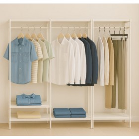 이케아 시스템 행거 드레스룸 마카페르 옷장 스탠드 조립식 diy